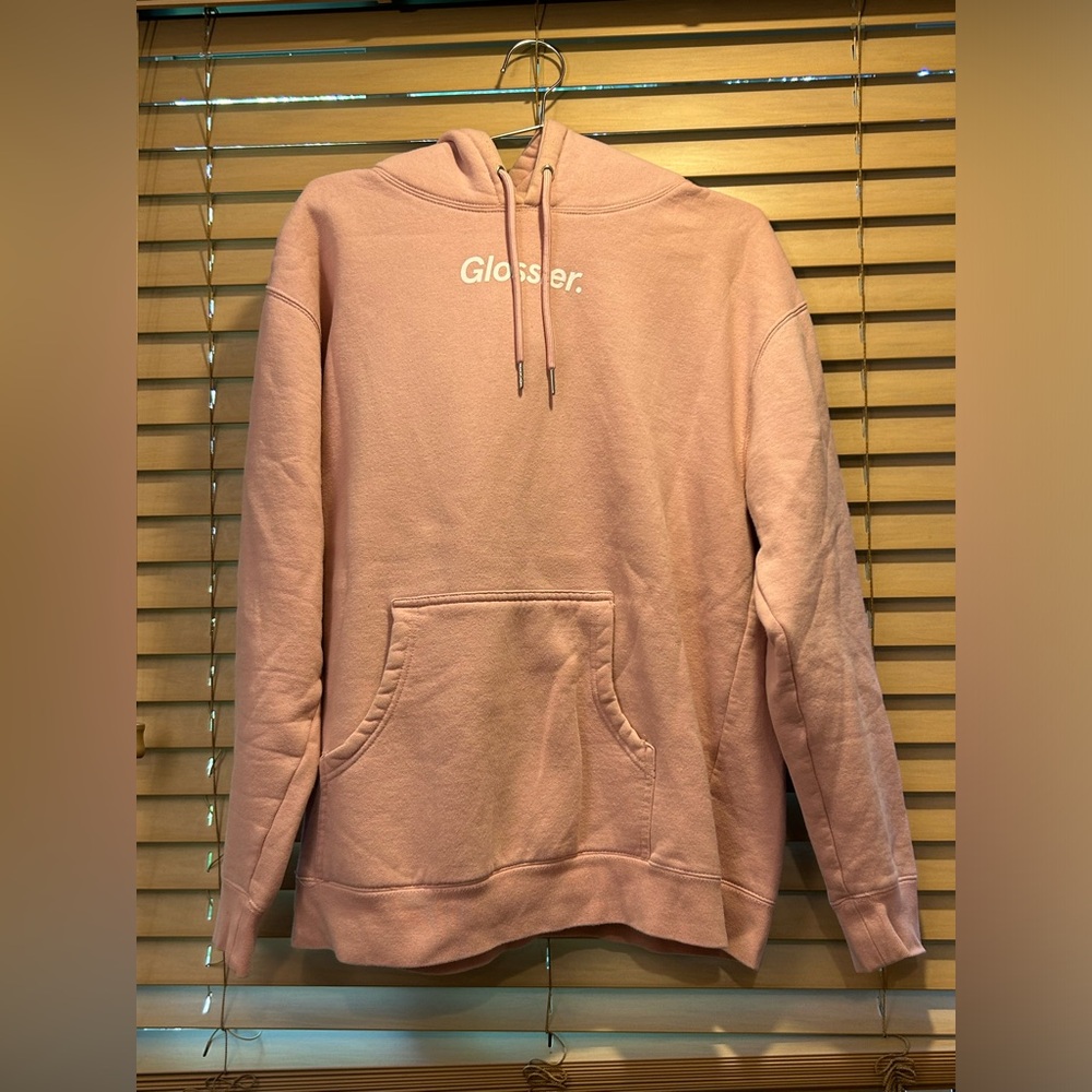 Women’s Glossier Original Fleecy Soft Oversized Size Medium Hoodie
